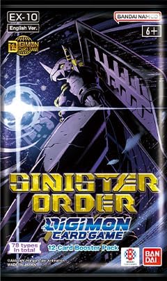 Sinister Order (EX10) Digimon Booster Box by Bandai