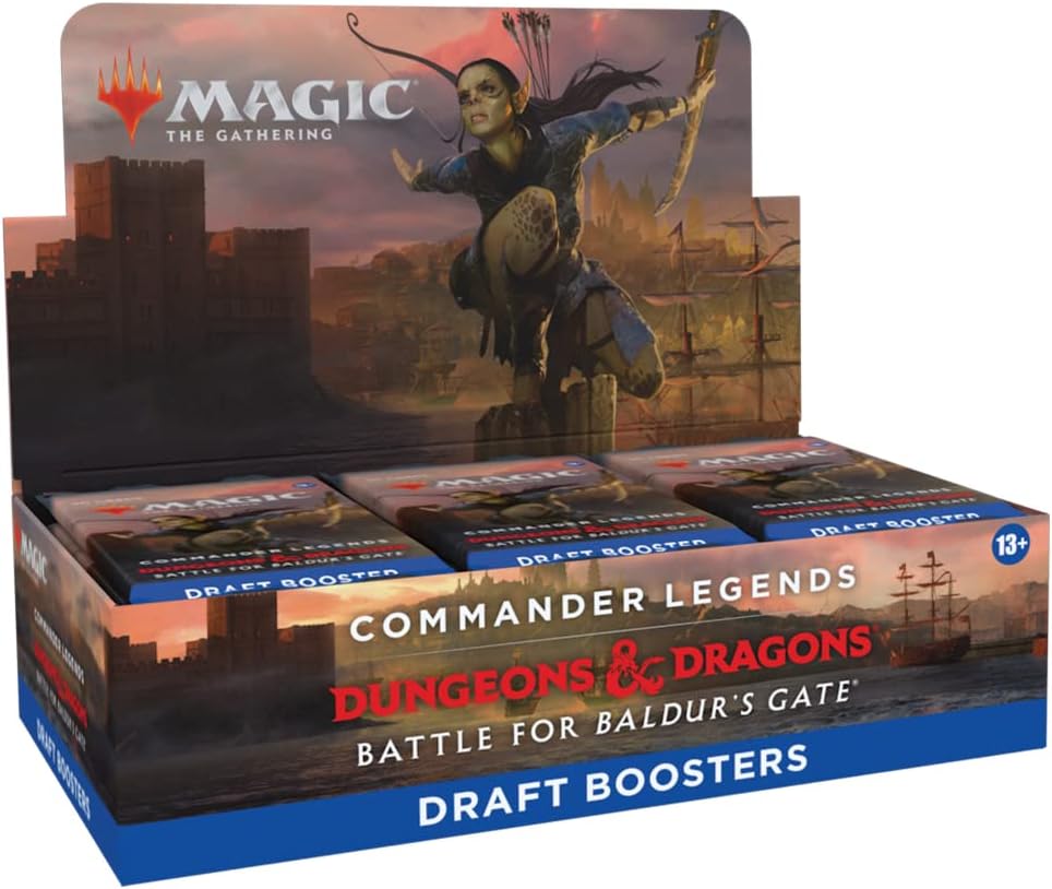 Magic: The Gathering Commander Legends: Battle for Baldur’s Gate Draft Booster Box | 24 Packs (480 Magic Cards)
