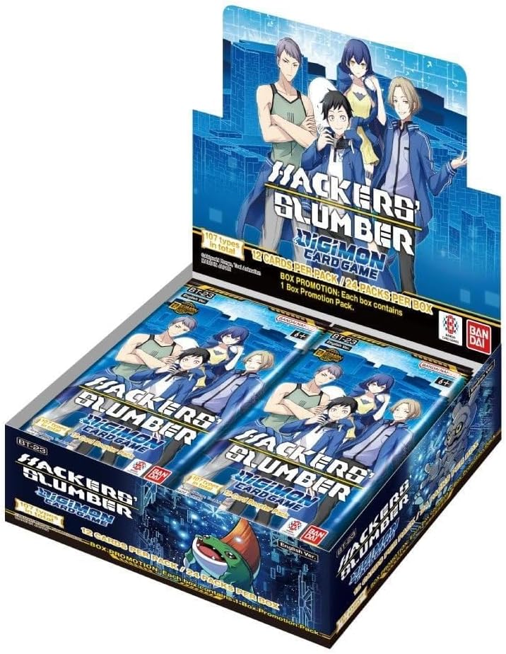 Booster Box: Digimon Hackers' Slumber (BT23) by Bandai