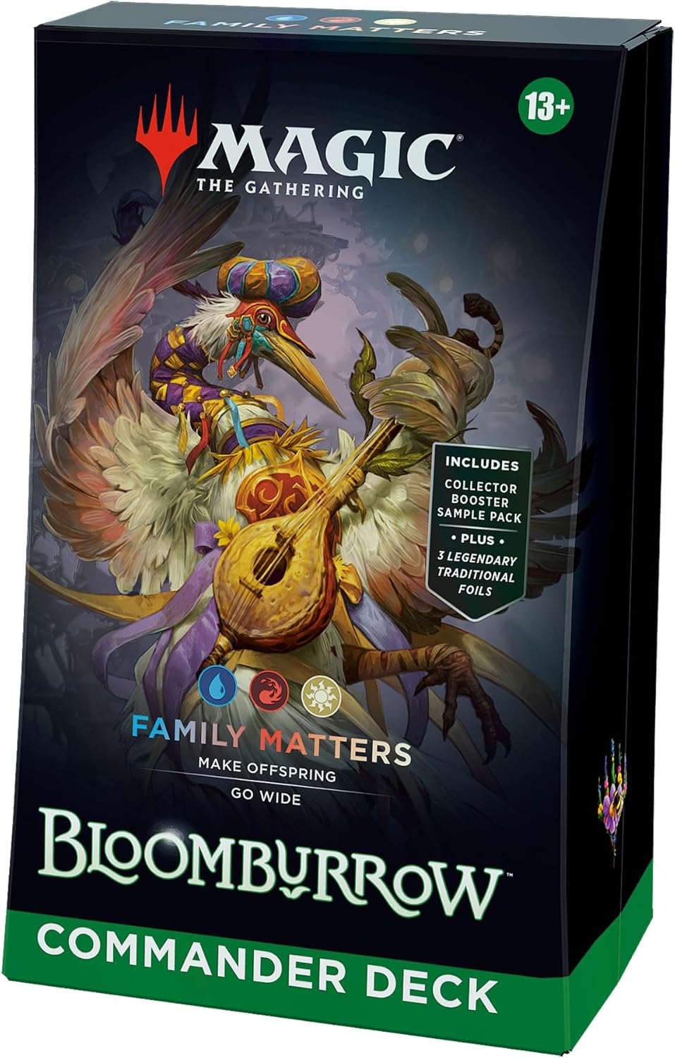 Magic: The Gathering Bloomburrow Commander Deck Bundle - Includes All 4 Decks (Animated Army, Family Matters, Peace Offering, and Squirreled Away)