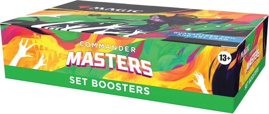 Magic The Gathering Commander Masters Set Booster Box - 24 Packs (360 Magic Cards)