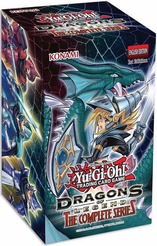 YU-GI-OH! Dragons of Legend The Complete Series Box: Collectible Card Game Booster Box - 50 Pieces
