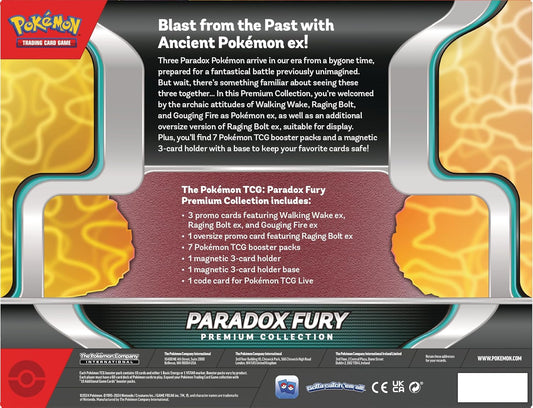 Pokemon TCG: Paradox Fury Premium Collection - 2024 Amazon Holiday Exclusive