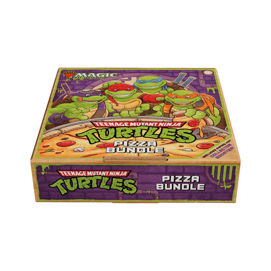 Magic: The Gathering x Teenage Mutant Ninja Turtles Pizza Bundle – Limited Edition Collectible Deck Set for Fans and Players (PRE-SALE MARCH)