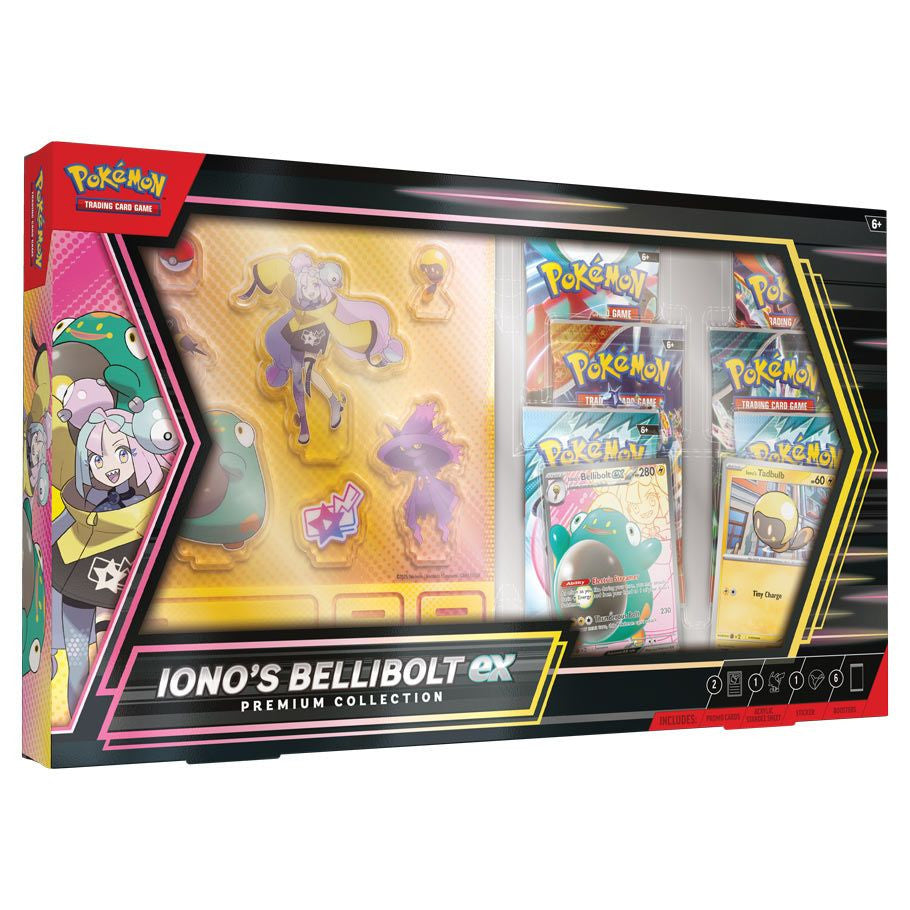 Pokemon TCG Iono’s Bellibolt ex Premium Collection