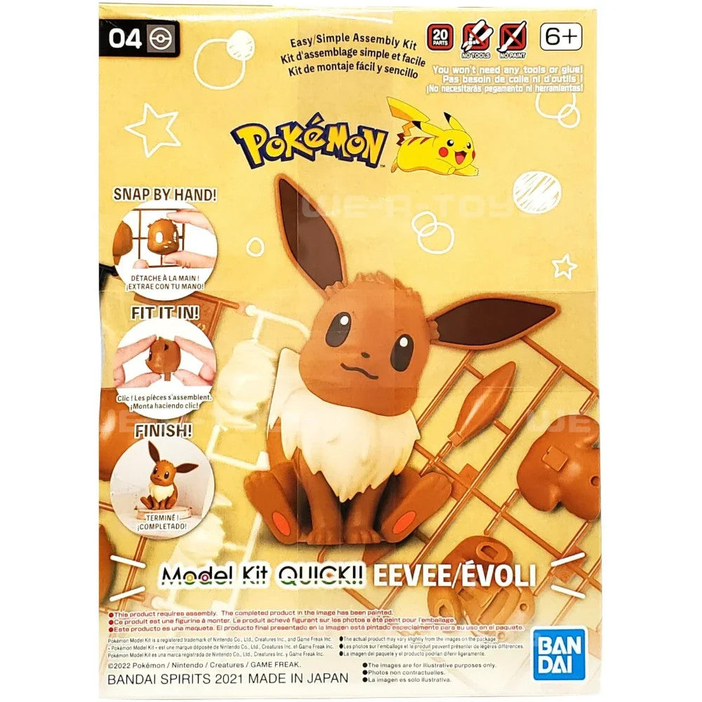 Pokemon Model Kit Quick Eevee