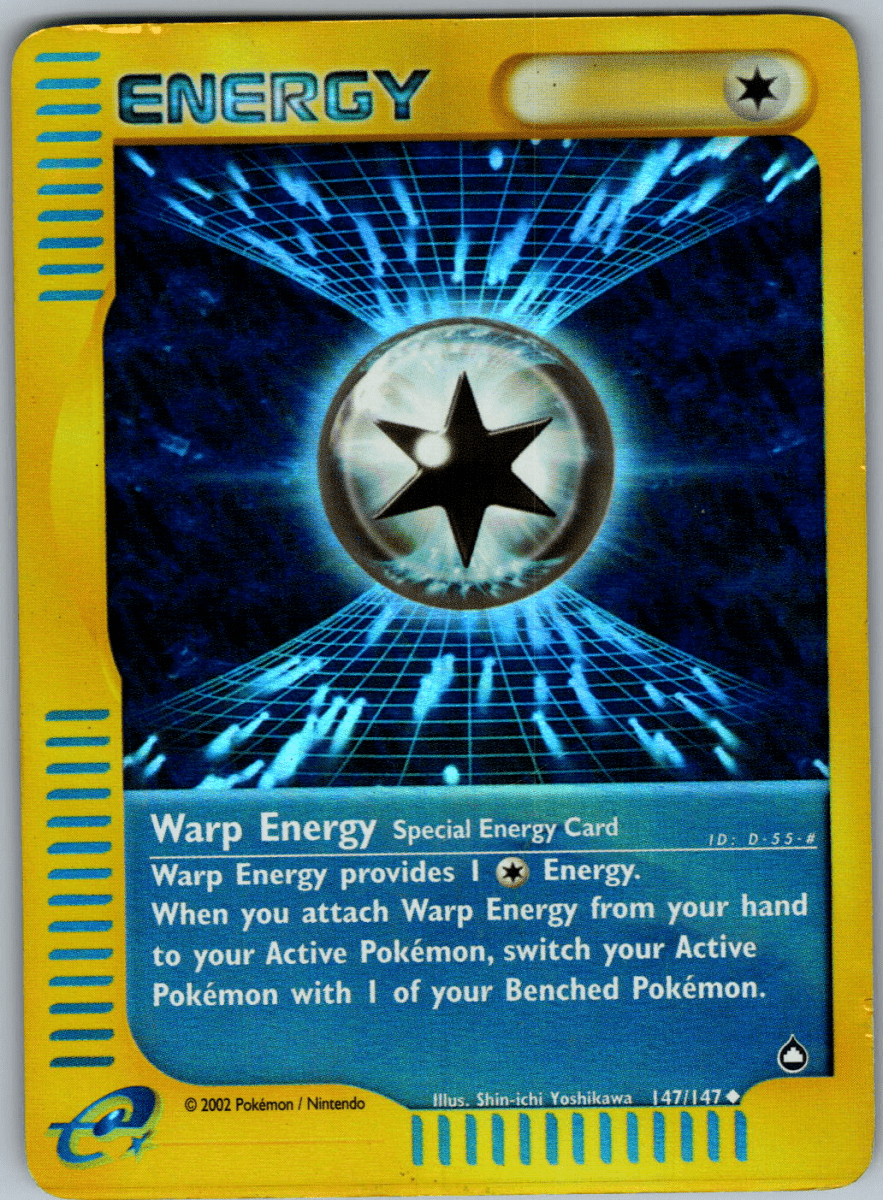2002 Warp Energy Reverse Holo #147