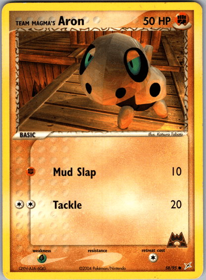 2004 Team Magma's Aron #58
