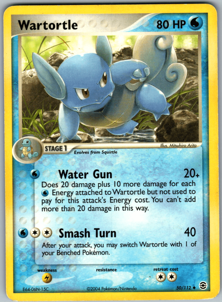 2004 Wartortle #50