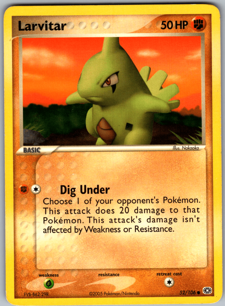 2005 Larvitar #52
