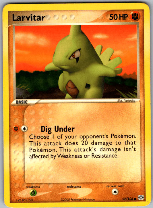 2005 Larvitar #52