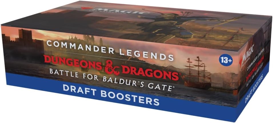 Magic: The Gathering Commander Legends: Battle for Baldur’s Gate Draft Booster Box | 24 Packs (480 Magic Cards)