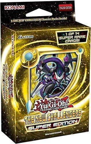 Yu-gi-oh! - New Challengers SE Special Super Edition TCG Cards Booster Mini-Box - 3 packs + 1 Super Rare Card