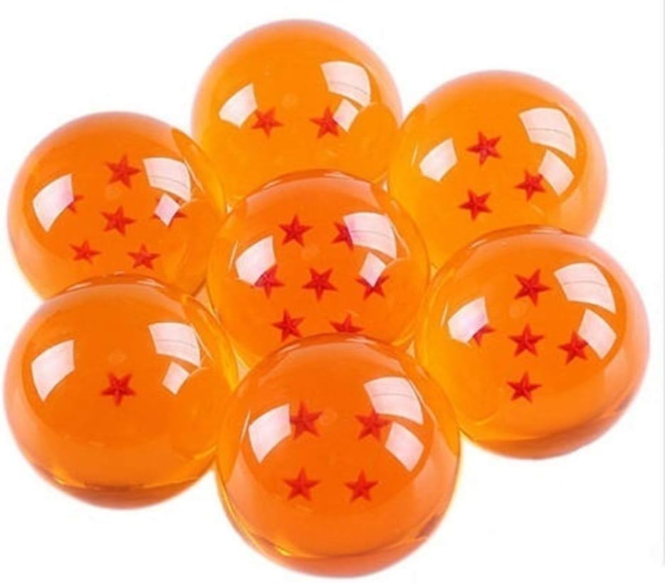 Collectible Medium Crystal Glass Stars Balls Dragon Ball(27,35,43,57,76MM in Diameter) (D-4.3)