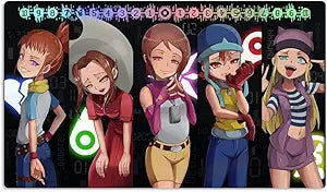 New DTCG Duel Playmat Digimon Ladydevimon Trading Card Game TCG CCG Mat Pad + Free Bag (ZD002-108-SM)