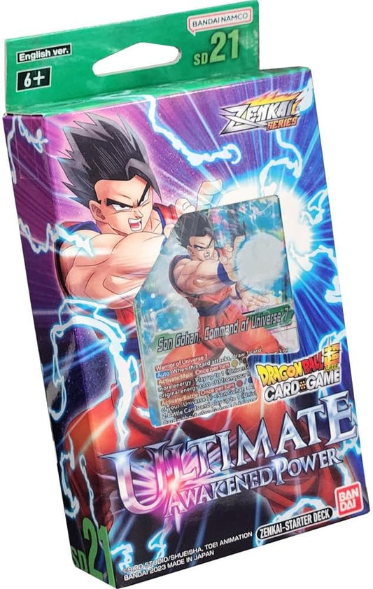 BANDAI NAMCO Entertainment Dragon Ball Super TCG: ZENKAI Series 03: Ultimate Awakened Power Starter Deck [SD21]