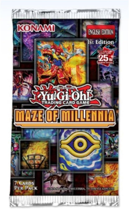 YuGiOh Trading Card Game Maze of Millennia Booster Pack [7 Cards]