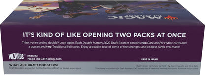 Magic: The Gathering Double Masters 2022 Draft Booster Box | 24 Packs (384 Magic Cards)