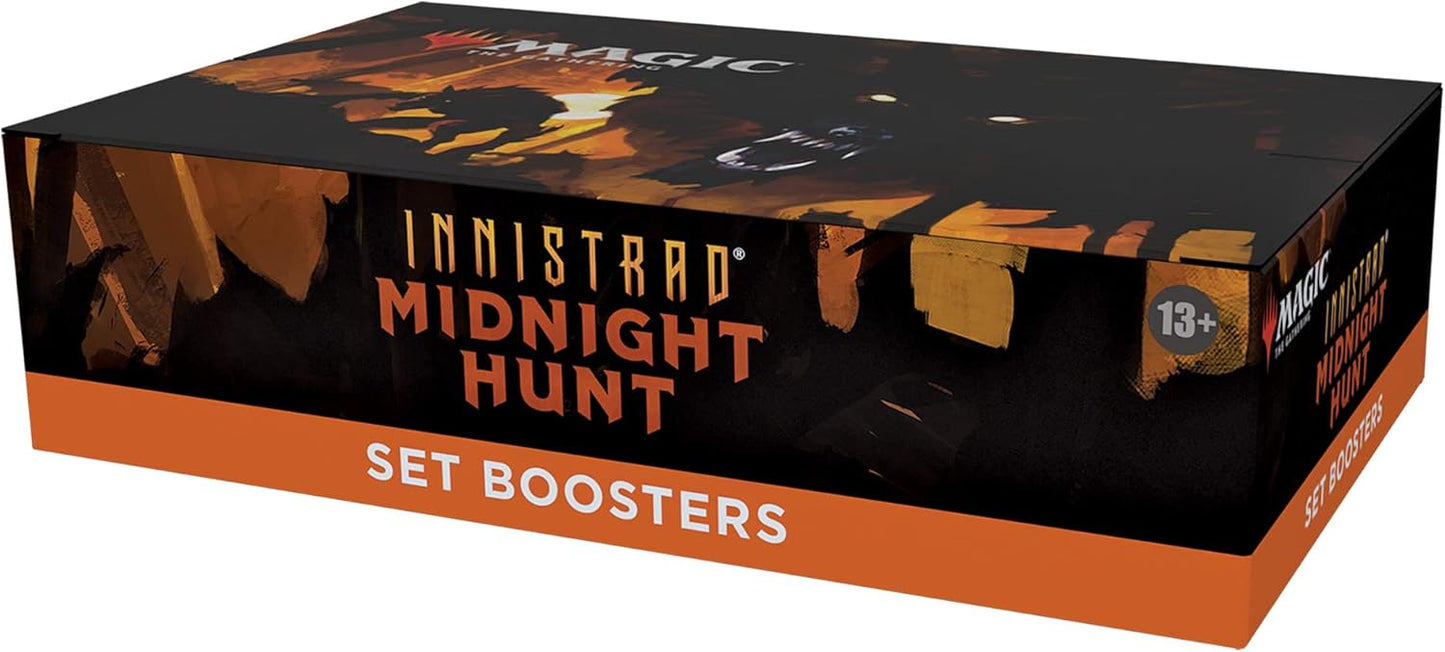 Magic The Gathering Innistrad: Midnight Hunt Set Booster Box | 12 Count (Pack of 30)