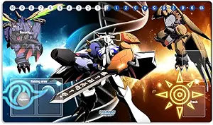 New DTCG Duel Playmat Digimon Ladydevimon Trading Card Game TCG CCG Mat Pad + Free Bag (ZD002-108-SM)