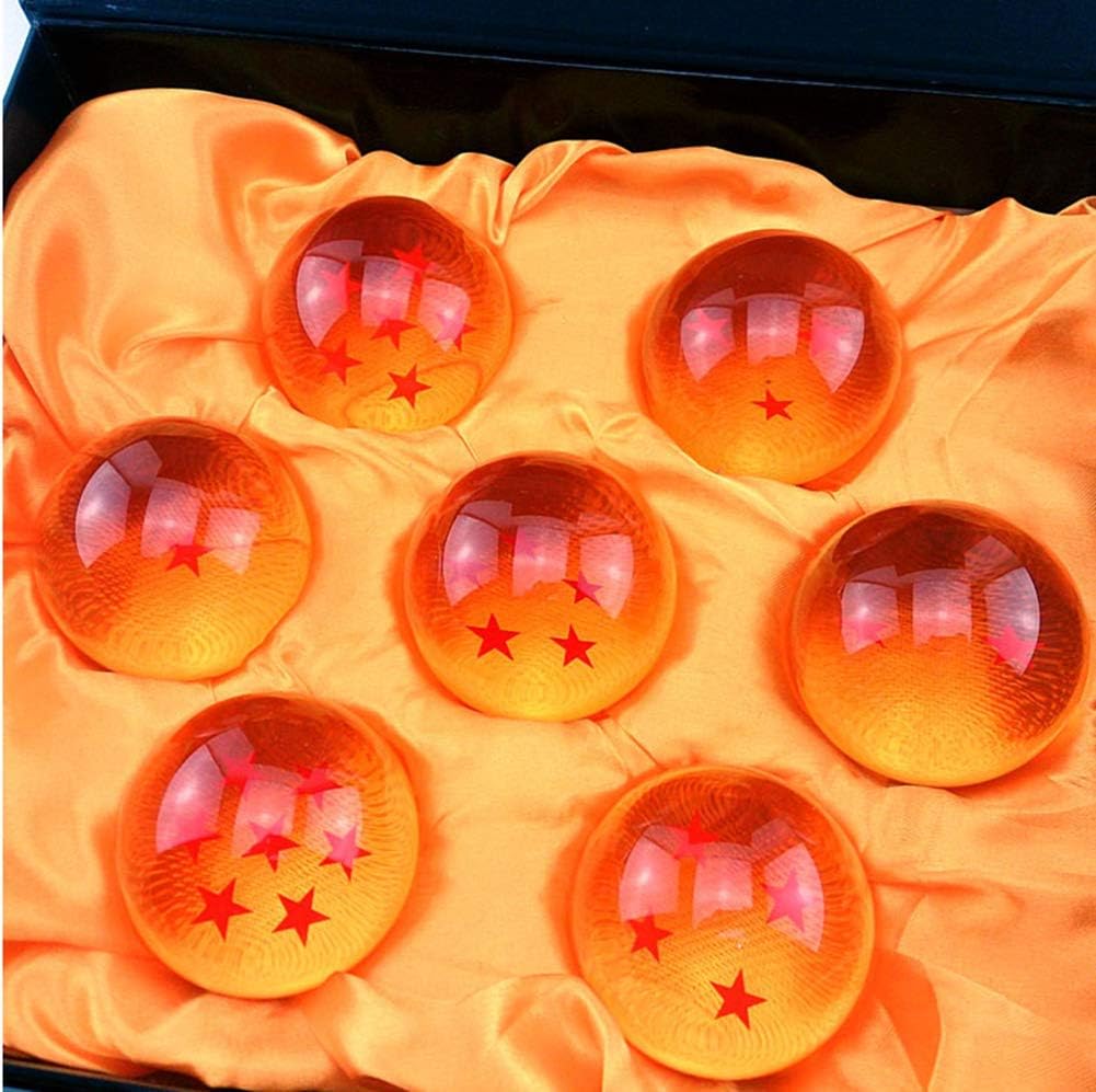 Collectible Medium Crystal Glass Stars Balls Dragon Ball(27,35,43,57,76MM in Diameter) (D-4.3)