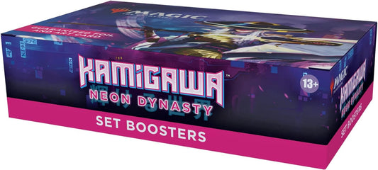 Magic: The Gathering Kamigawa: Neon Dynasty Set Booster Box | 30 Packs (360 Magic Cards)