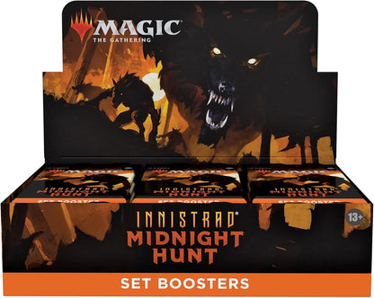 Magic The Gathering Innistrad: Midnight Hunt Set Booster Box | 12 Count (Pack of 30)