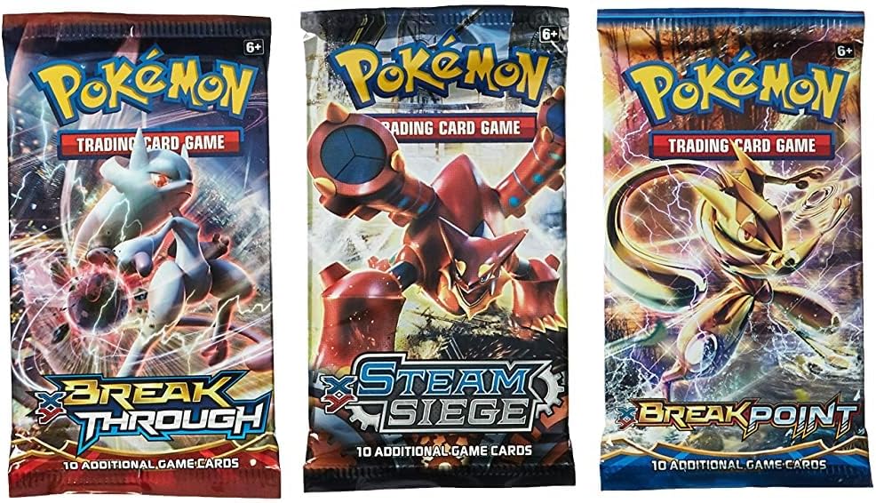 Pokemon TCG: 3 Booster Packs & 1 Random Foil | Includes 3 Blister Packs of Random Cards & 1 Individually Packed Holofoil Promo Card, 097712556710