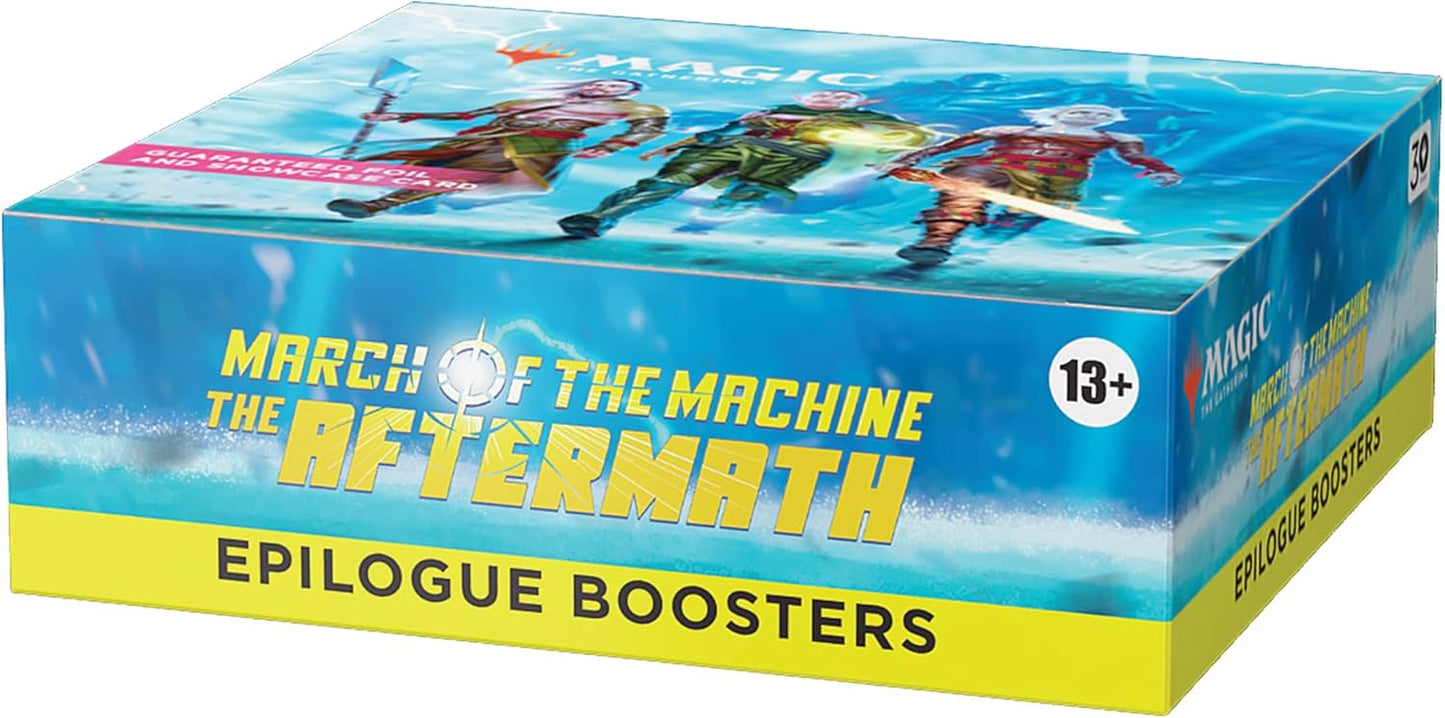 Magic: The Gathering March of the Machine: The Aftermath Epilogue Booster Box | 24 Packs (120 Magic Cards)