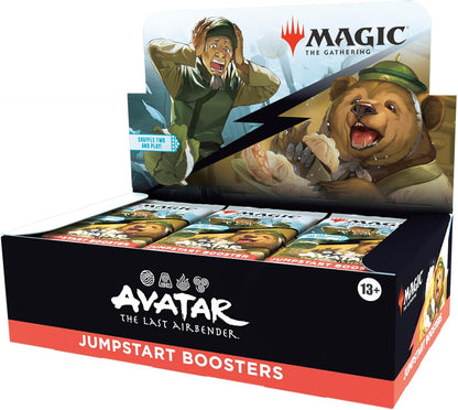 Magic: The Gathering | Avatar: The Last Airbender Jumpstart Booster Box | 24 Packs | 2-Player Card Game