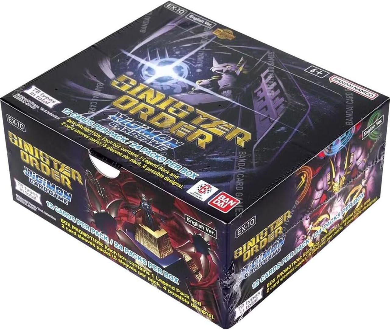 Sinister Order (EX10) Digimon Booster Box by Bandai