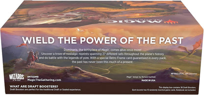 Magic The Gathering Dominaria Remastered Draft Booster Box | 36 Packs (540 Magic Cards)