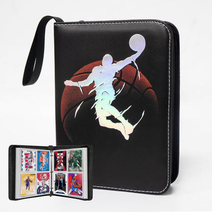 Anime Trading Card Binder for Cards,4 Pocket with 60 Sleeves up to 480 Cards,Waterproof Card Storage Bag with Removable Sleeves for Anime and TCG Cards