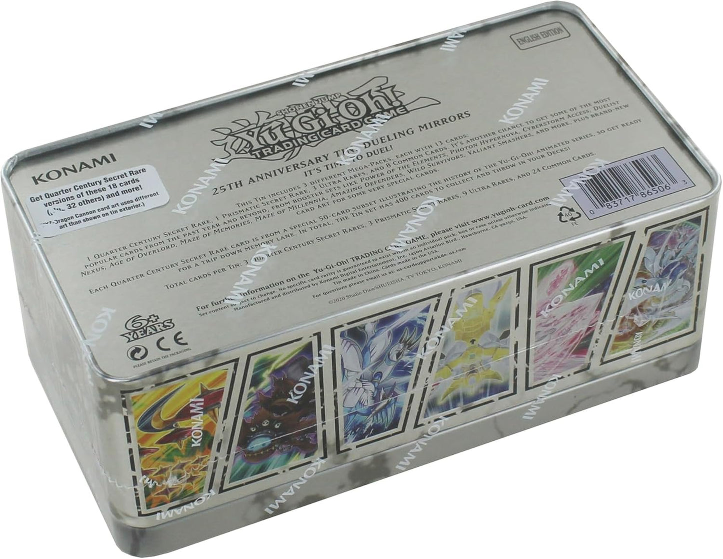 Yu-Gi-Oh! TCG: 25TH Anniversary Dueling Mirrors Tin