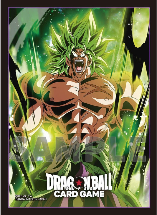 Dragon Ball Super Fusion World Broly Card Case & Sleeves Set 04 (64ct) - Broly
