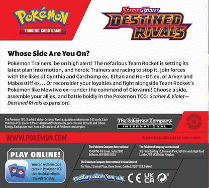Pokemon TCG: Scarlet & Violet - Destined Rivals Booster Display Box - 36 Packs