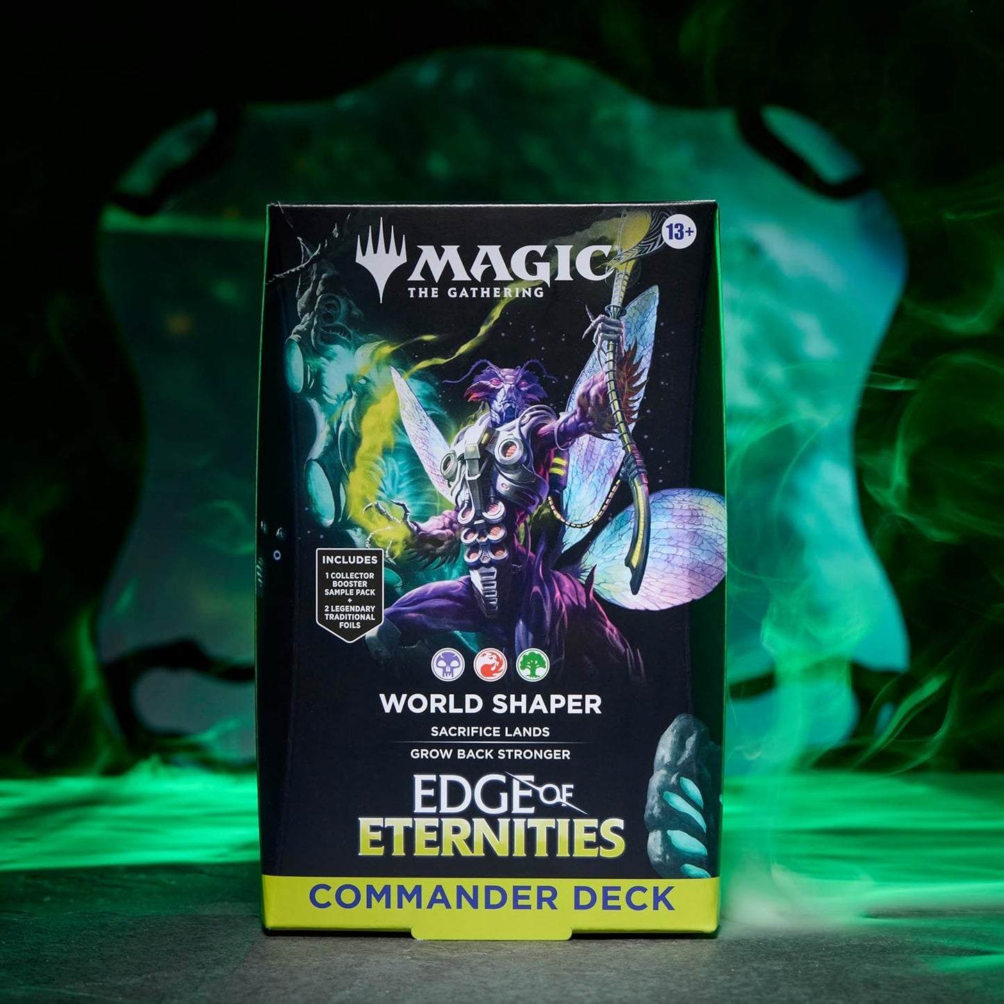 Magic: The Gathering Edge of Eternities Commander Deck Bundle - 2 of Each Deck (2 World Shaper + 2 Counter Intelligence)