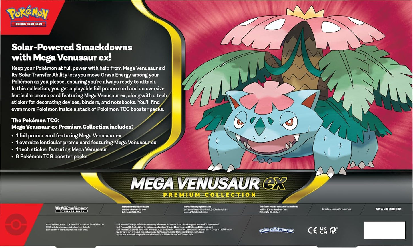 Pokémon TCG: Mega Venusaur ex Premium Collection Box