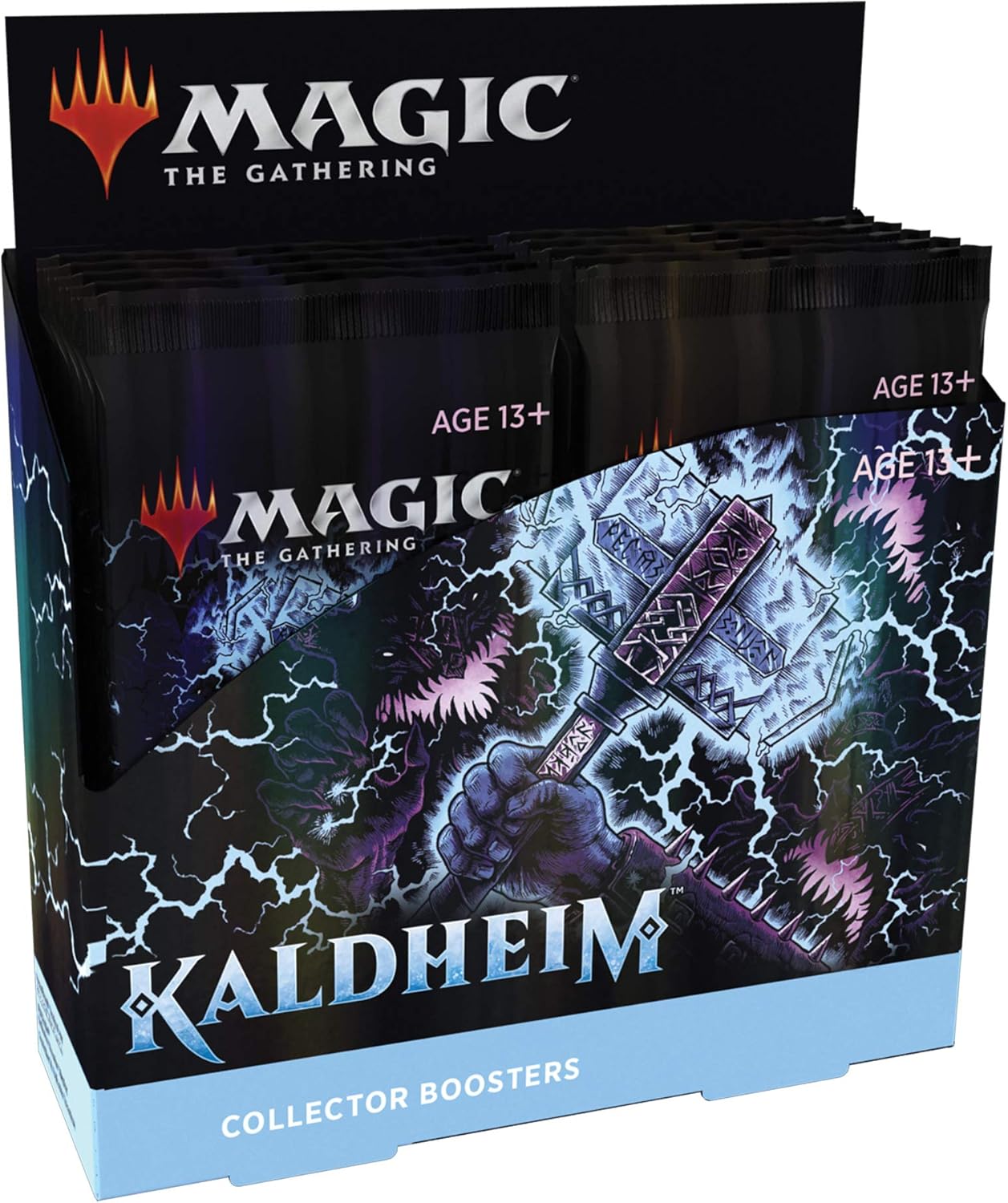 Magic: The Gathering Kaldheim Collector Booster Box | 12 Packs (180 Magic Cards)