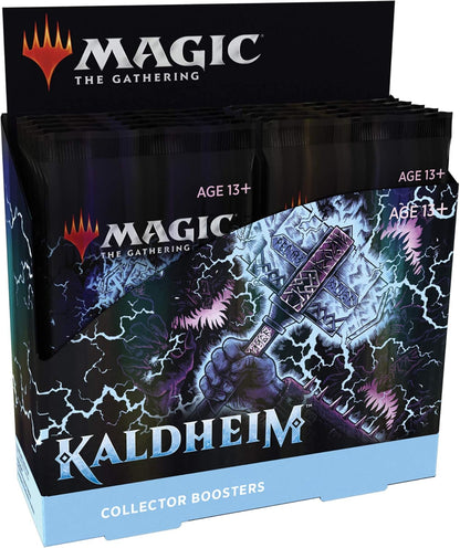 Magic: The Gathering Kaldheim Collector Booster Box | 12 Packs (180 Magic Cards)