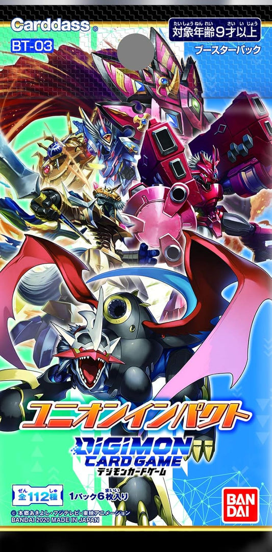 Digimon Card Game Union Impact Japanese Booster Box [BT-03]