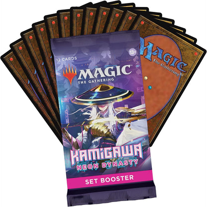 Magic: The Gathering Kamigawa: Neon Dynasty Set Booster Box | 30 Packs (360 Magic Cards)