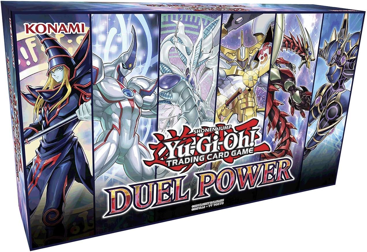 Yu-Gi-Oh! Trading Cards TCG: Duel Power Box- 6 Rare Cards & Booster Pack, Multicolor