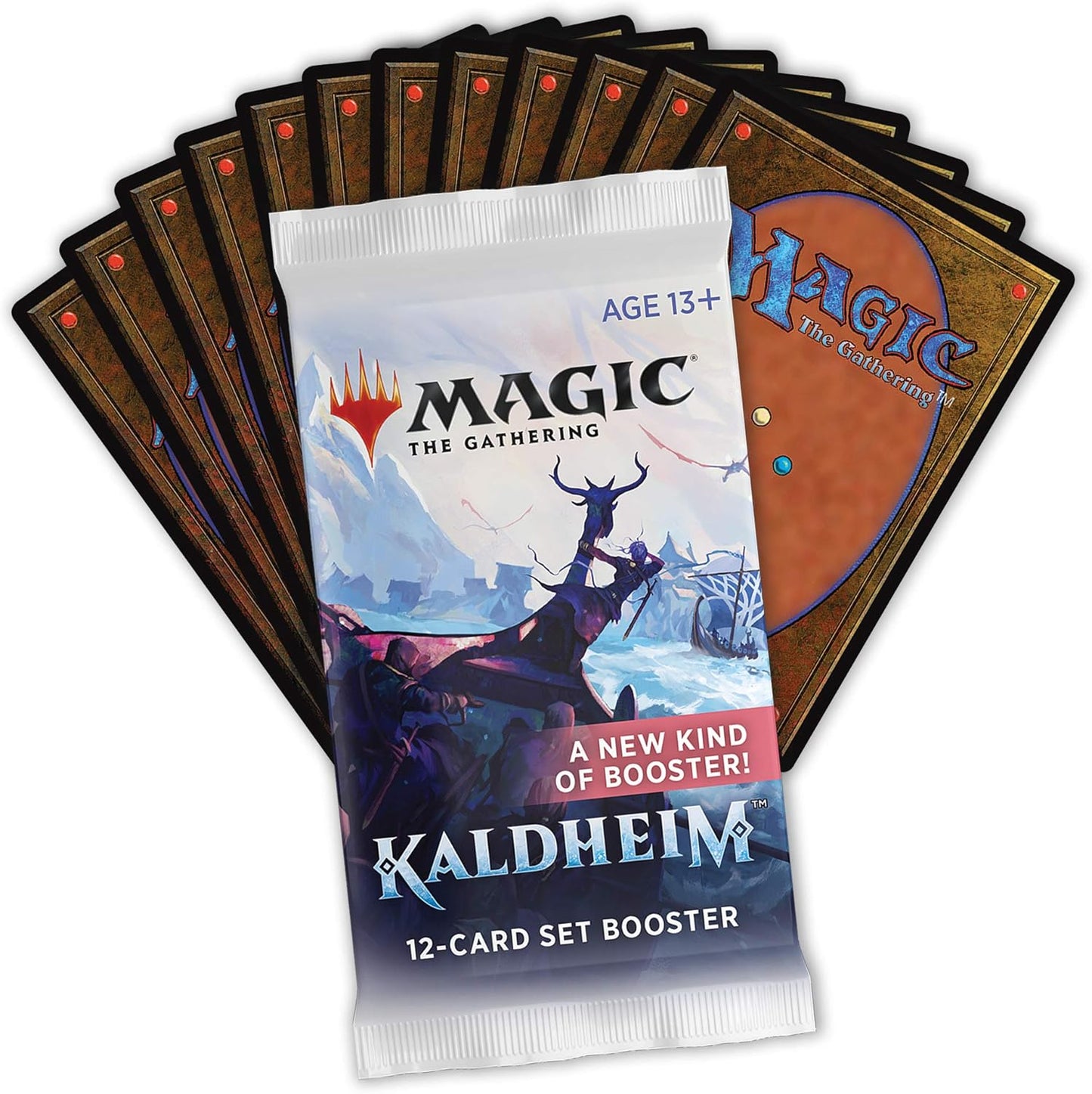 Wizards of The Coast Magic The Gathering Kaldheim Set Booster Box | 30 Packs (360 Magic Cards)