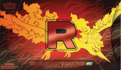 Pokémon TCG: Team Rocket's Moltres ex Ultra-Premium Collection