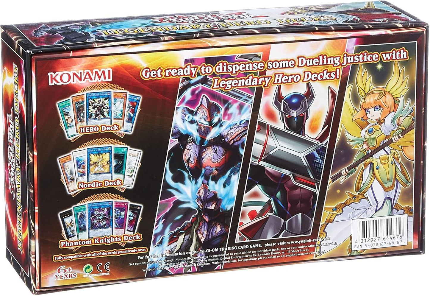 Yugioh Legendary Hero Decks Trading Card Game