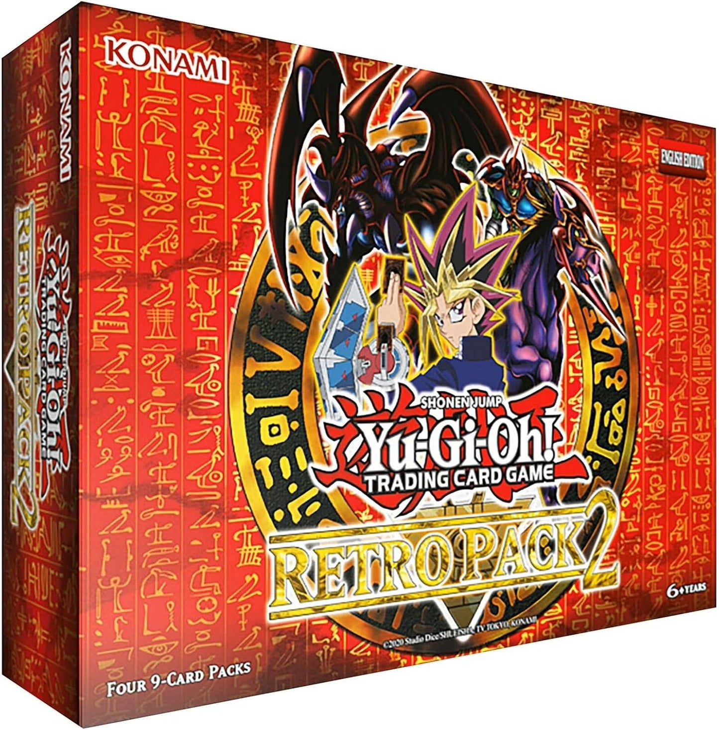 Yu-Gi-Oh! TCG: 2025 Retro Pack 2 (RP-02) Tuck Box (4 Packs)