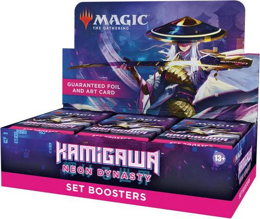 Magic: The Gathering Kamigawa: Neon Dynasty Set Booster Box | 30 Packs (360 Magic Cards)