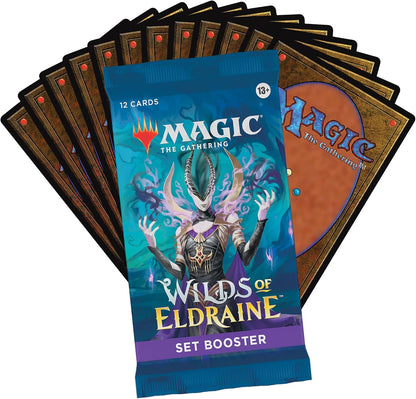Magic: The Gathering Wilds of Eldraine Set Booster Box - 30 Packs (360 Magic Cards)
