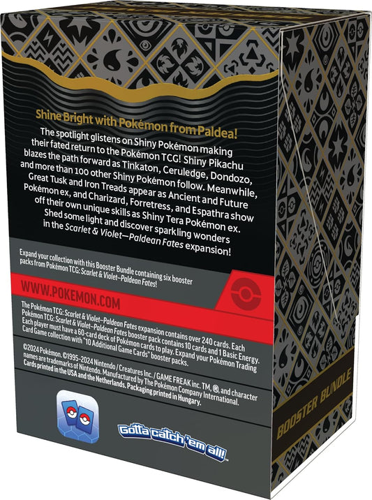 Pokemon TCG: Scarlet and Violet: PALDEAN Fates: Booster Bundle